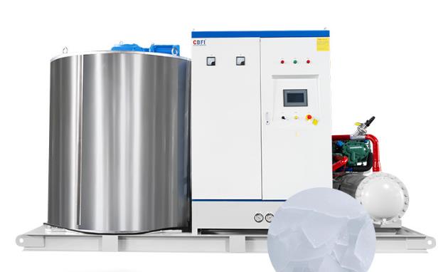 20噸直冷式塊冰機(jī)有多重，工作原理是什么