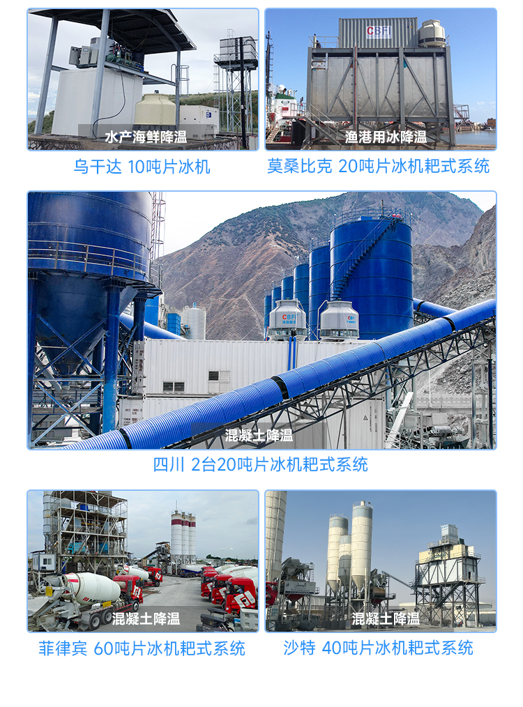 用于高溫環(huán)境下的設備降溫或工人降溫