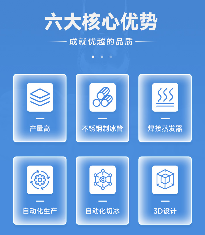 應(yīng)綜合考慮需求、制冰量、冰塊形狀、能效比、品牌與售后服務(wù)、預(yù)算等因素